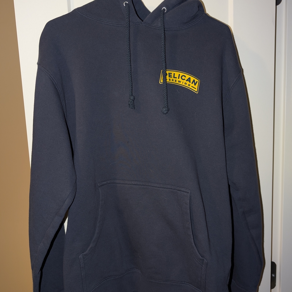 Pelican Brewing Navy Hoodie